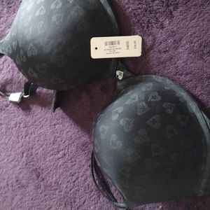Blackheart 34DD black bra